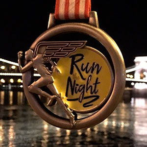Участие в «Night Run Budapest 2018»